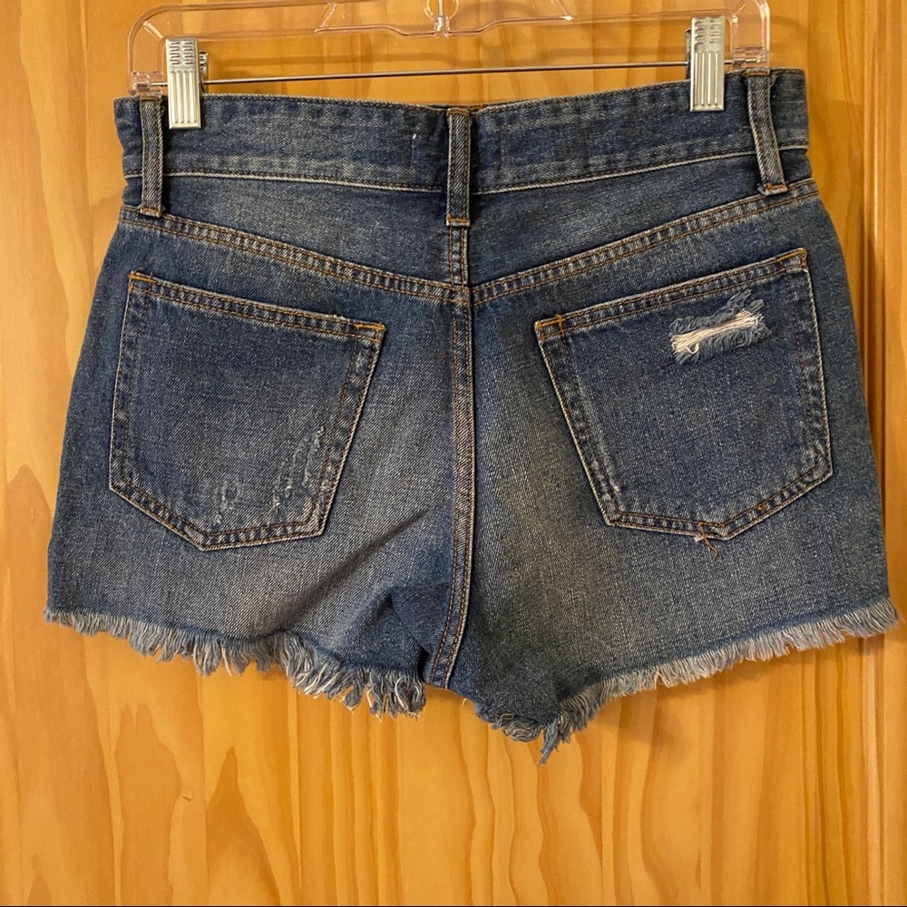 Just Black Denim Shorts Size Medium